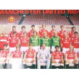 Manchester United - Three official calendars for 1985, 1986,