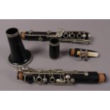 A Selmer Console clarinet in fitted GATOR soft case