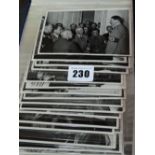 An Album Of Third Reich Related Picture Cards Showing Hitler At Various Rallies Etc