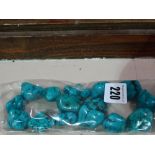 A Strand Of Turquoise Beads
