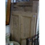 Two Edwardian Period Stripped Pine Interior Doors