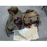 A Comprehensive World War Two Glider Pilot Regiment Group To Include A Us Air Force Flying Jacket,