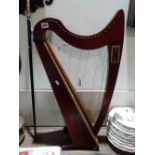 An Early 1980s Small Size Celtic Harp