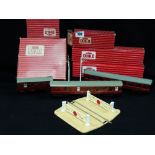 Two Boxed Hornby Dublo Super Detail Coaches Together With A Boxed Horse Box And Horse Etc