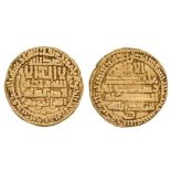 FATIMID, AL-MAHDI (297-322h), Dinar, al-Qayrawan 302h, 3.97g. REFERENCE: Nicol 28. CONDITION: Good