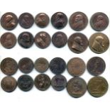 Papal series, bronze restrike medals of Hadrian VI (Lincoln 458), Julius III (L. 548), Paul IV (2,