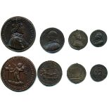 Italian 17th century bronze medals (4), comprising Paolo Giordano II Orsini by Cormano, 32mm (Vannel