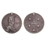 *Gaspare Mola (1567-1640), Cosimo II de’ Medici, 4th Grand Duke of Tuscany (1609-21), lead medal,