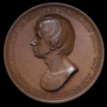 *Death of Nelson, 1805, in copper, similar, by Thomas Webb after John Flaxman, bare head of Nelson