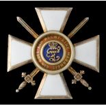 *Germany, Oldenburg, Order of Peter Friedrich Ludwig, Officer’s badge with Swords, by Bernhard