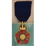 *Order of the Indian Empire, type 3, with legend imperatricus auspiciis, breast badge (1901-17),