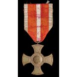 Brazil, WWI Campaign Cross (4), 1917-1918, combatant’s type (2), the first official maker’s marks of