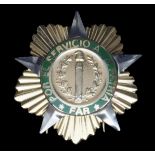 *Cuba, Order of Service to the Country and Revolutionary Forces, First class breast badge, in