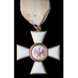 *Germany, Prussia, Order of the Red Eagle, type 2 (1810-29) Third Class breast badge, in gold and