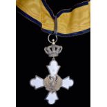 Greece, Order of the Phoenix, Civil Division, Paul I issue (1947-74), Commander’s neck badge, in