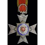 *Germany, Schaumburg-Lippe, House Order, Fourth class breast badge, in silver, with gilt and