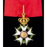 *France, Légion d’Honneur, Presidency issue (1848-52), Commander’s neck badge, in bronze-gilt and