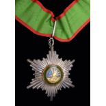 *Iran, Order of the Lion and Sun, Pahlavi issue, Military Division, Third class breast badge, by