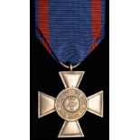 *Germany, Oldenburg, Order of Peter Friedrich Ludwig, First class Honour Cross, in silver-gilt,