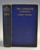 Vardon, Harry - signed by 6x Major winner Nick Faldo "The Complete Golfer", signed by Faldo to the