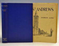 Lang, Andrew - "St Andrews" new ed 1951 edited by George H Bushnell and published by W C Henderson
