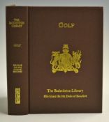 Hutchinson, Horace - 'The Badminton Library' reprint 1987 by Ashford Press Publishing