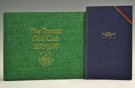 Selection of Overseas Golf Club Histories including Basel 1999, Royal Melbourne GC Vol II 1941-1968,