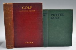 Golf Instruction Books to incl Percy Boomer 'On Learning Golf' c/w dust jacket, Harry Fulford '