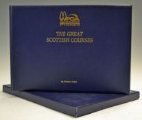 Ford, Donald - signed  'The Great Scottish Courses' 1st ed, deluxe leather limited edition no 481/