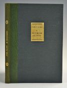 Hamilton, David - signed 'Early Golf at Edinburgh The Account Books of & Leith' publ'd 1988 no 8/