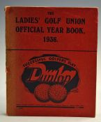 Ladies Golf Union - 'The Ladies Golf Union Official Year Book 1936' William Pile, 230p, containing