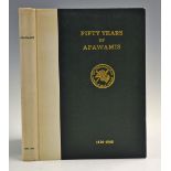 Apawamis Golf Club History Book 'Fifty Years of Apawamis' 1890-1940 limited edition No487/500, no