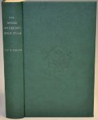 Farrar, Guy - 'The Royal Liverpool Golf Club A History' 1869-1932, reprint pub'd by Willmer Brothers