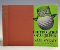 Snead, Sam - "The Education of a Golfer" 1st UK edition 1962 published by Cassell & Co London c/w