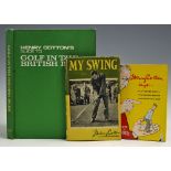 Cotton, Henry Book Selection including 1962 'Henry Cotton Says…Play Better Golf', HB with DJ (