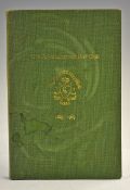 Edwards, Leslie - "The Royal Liverpool Golf Club 1869-1969" in original green and gilt decorative