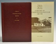 Peers, Michael W - 'A History of The Manchester Golf Club 1882-1982' 1st Ed 1982, illustrated