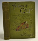 Park, William Jr - 'The Game of Golf' second edition, original decorative pictorial cloth boards and