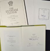 Selection of Northern Golf Club Histories -3x signed - to include Northumberland GC, Yorkshire