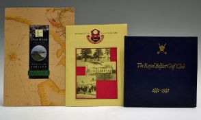 Irish Golf Club Histories to include Portmarnock GC 1894-1994 x2, Royal Portrush Ladies, Royal