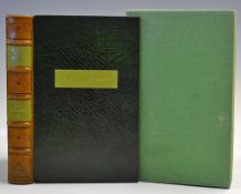 Tulloch, W W - "The Life of Tom Morris" deluxe leather ltd ed No 45/200 reprint dated 1982, signed