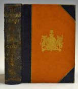 Hutchinson, Horace G - 'Golf - The Badminton Library' 5th ed fully revised 1895 in half leather