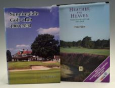 Selection of London and South Eastern Counties Golf Club Histories to include Woking 1893-1993,