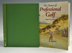 Lewis, Peter N - signed 'The Dawn of Professional Golf' 1st edition 1995 ltd ed. 455/1000 complete