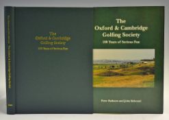 Bathurst, Peter & Behrend, John - signed 'The Oxford & Cambridge Golfing Society' 100 years of