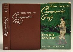 Sarazen, Gene - 'Thirty Years of Championship Golf' the life and time of Gene Sarazen with Herbert