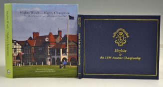 Hamilton, David & Bell, Blyth - 'Hoylake & the 1894 Amateur Championship' Publ'd 2001  ltd ed 419/