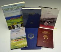 Selection of Scottish Golf Club Histories to include Luffness New 1894-1994, Millport GC 1888-1988