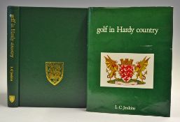 Jenkins, L C - 'Golf in Hardy Country' 1993, published by Dorset County Golf Union, 255p,