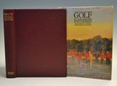 Henderson, Ian & Stirk, David - signed 'Golf In The Making' ltd ed 10/300, bound in goatskin and